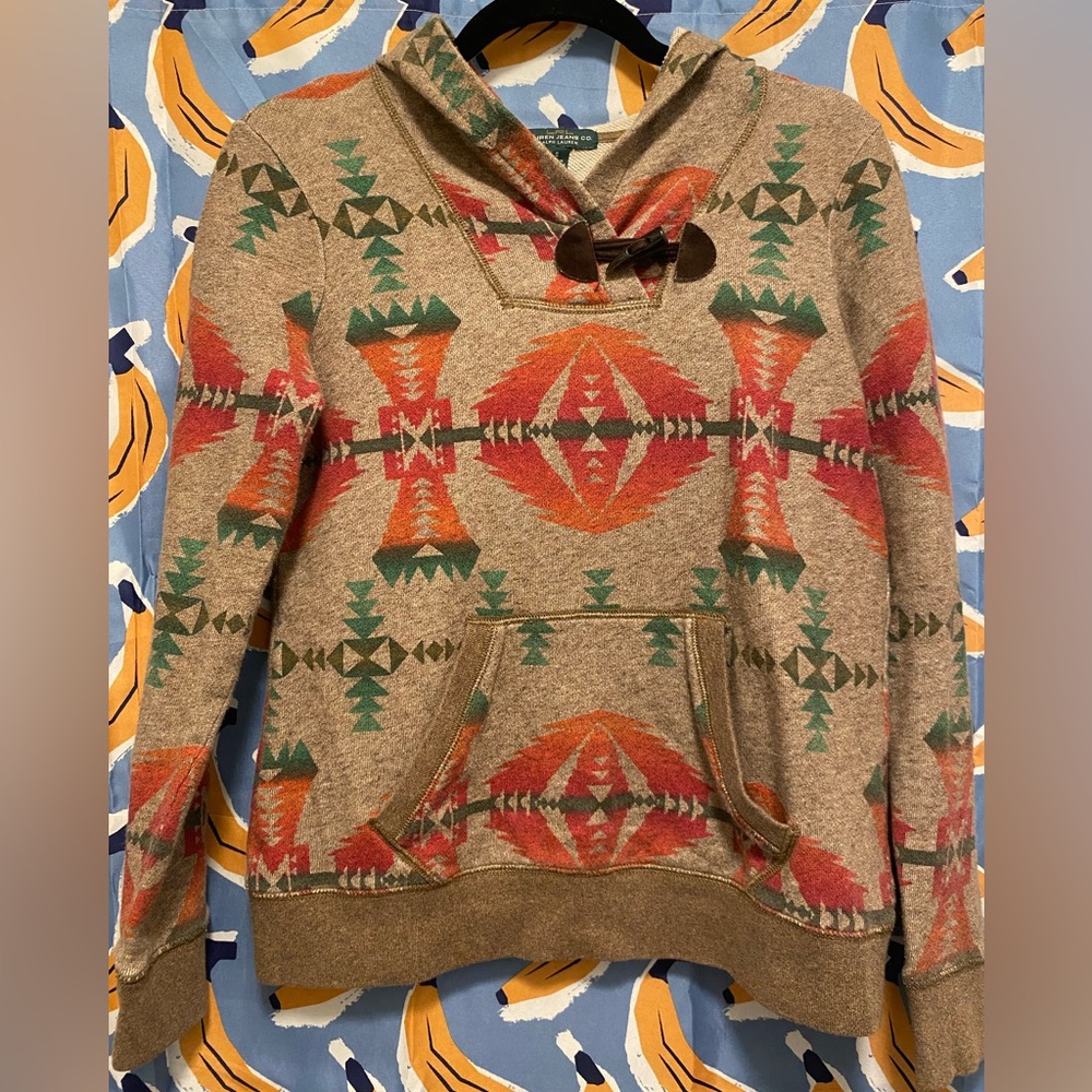 Lauren Jeans Co. Ralph Lauren Brown Toggle Coat